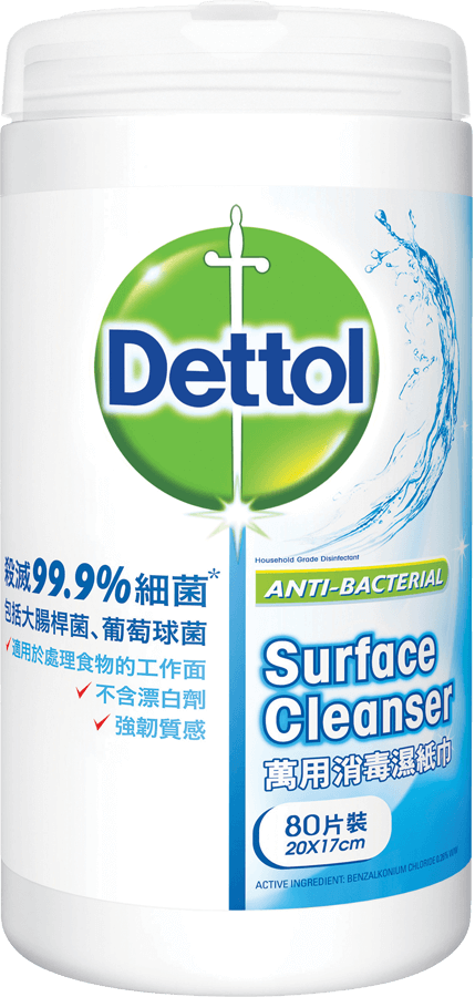 Dettol Disinfecting surface wipes - Original | Dettol