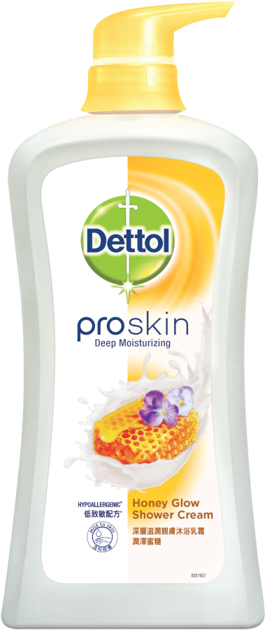 Dettol Proskin Honey Glow Shower Cream | Dettol